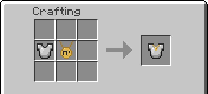 A chestplate and a Chai necklace